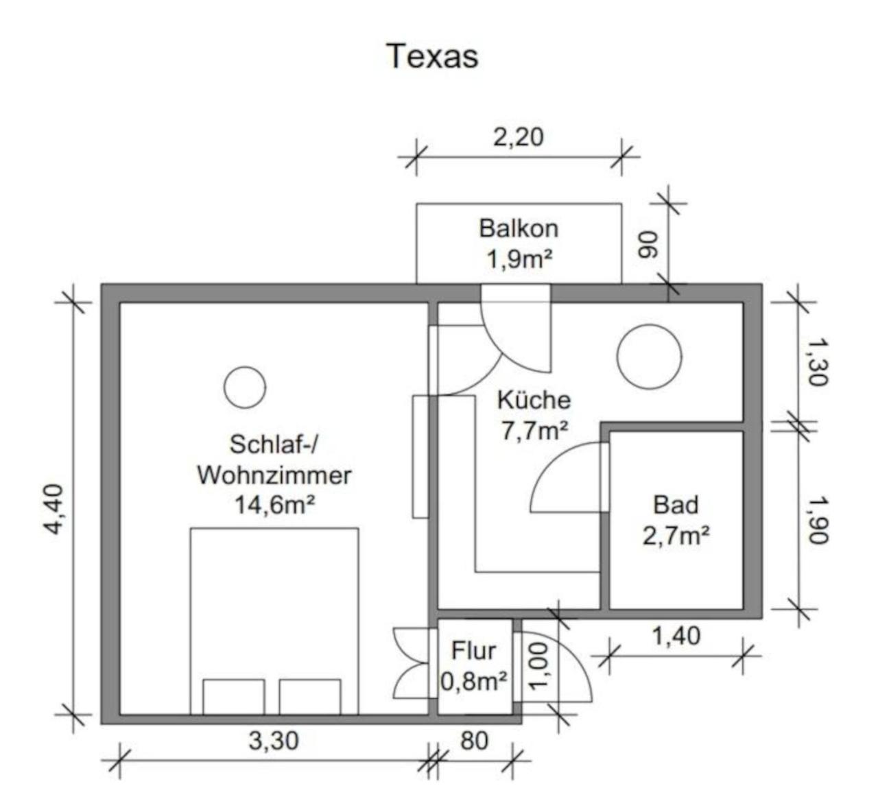 דירות באד ווילדונגן Little Hawaii & Texas מראה חיצוני תמונה